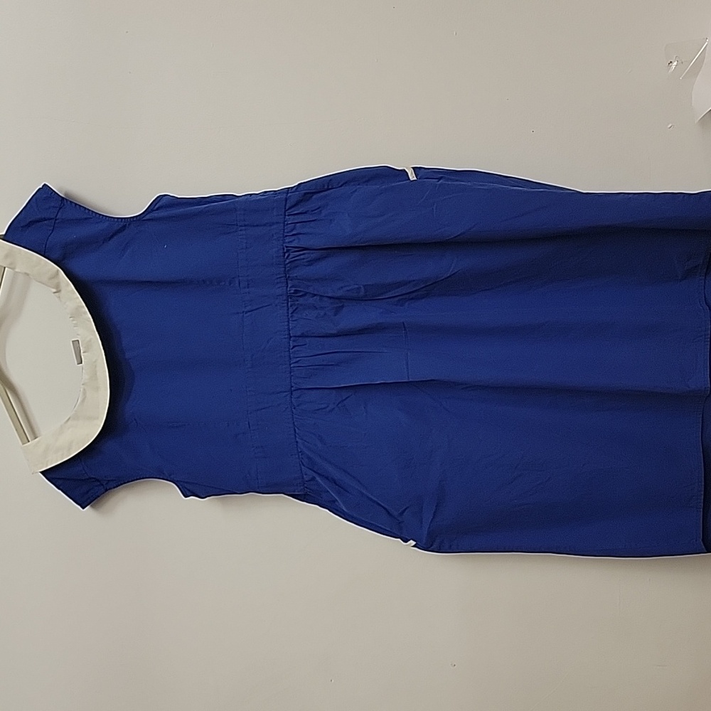 Sailor Nautical Dress Disneybound Blue Plus Size 20 eShakti - Picture 4 of 5